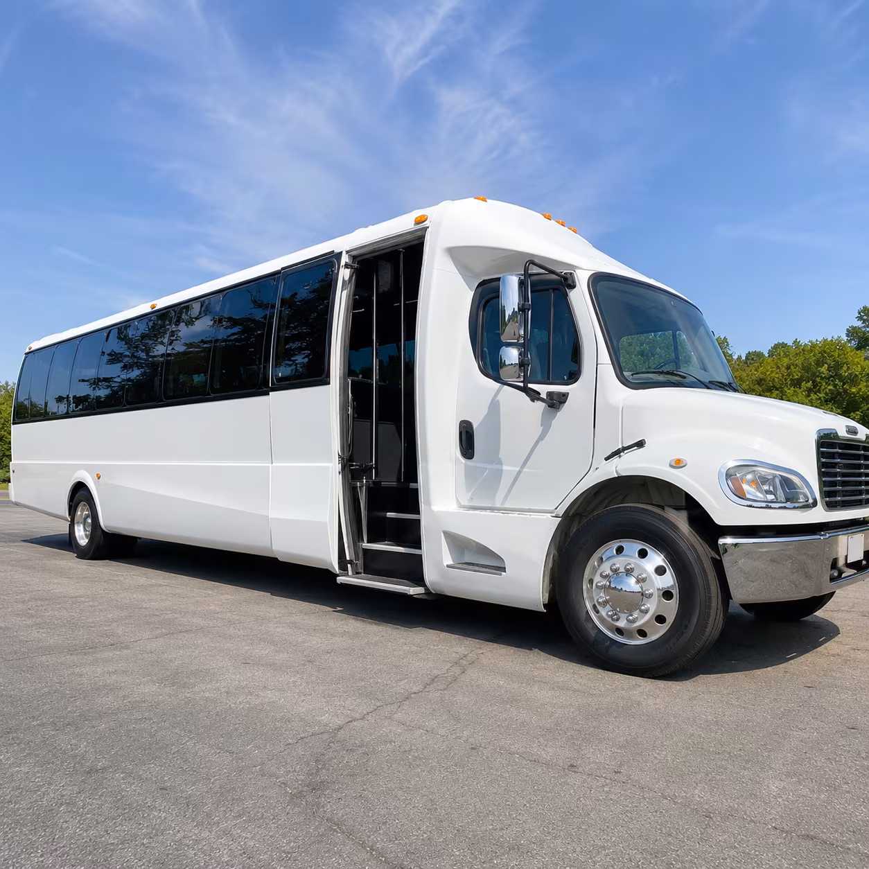 how your starting location and deadhead miles affect charter bus rates in meriden