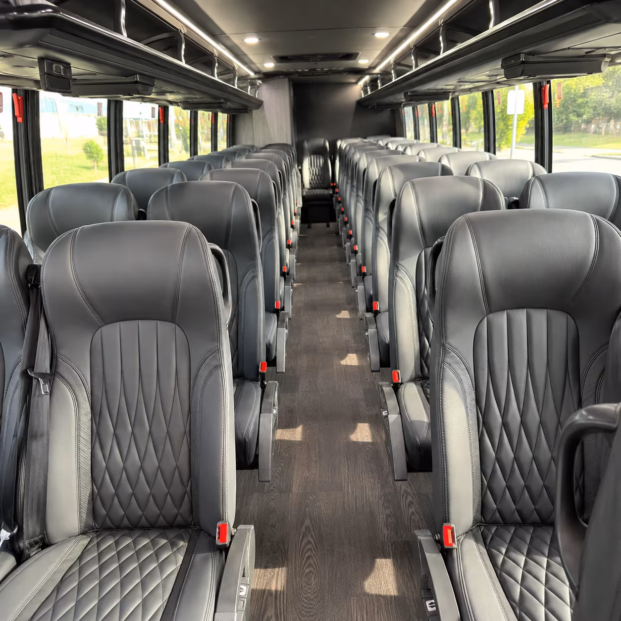meriden airport transportation onboard seating