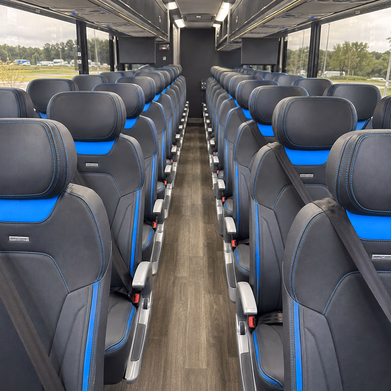 meriden bus rental service area