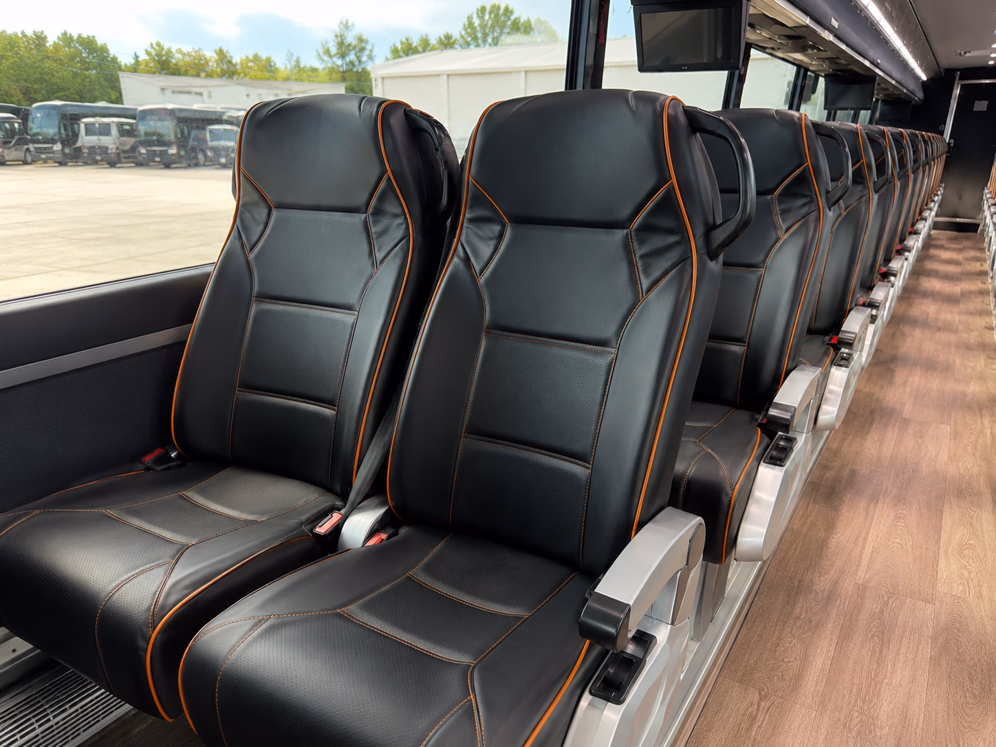waterbury sleek charter bus rentals for waterbury corporate retreats