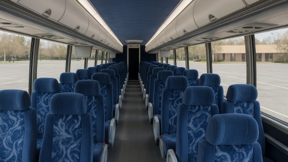 meriden 54 passenger charter bus rental