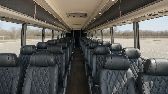meriden 56 passenger charter bus rental